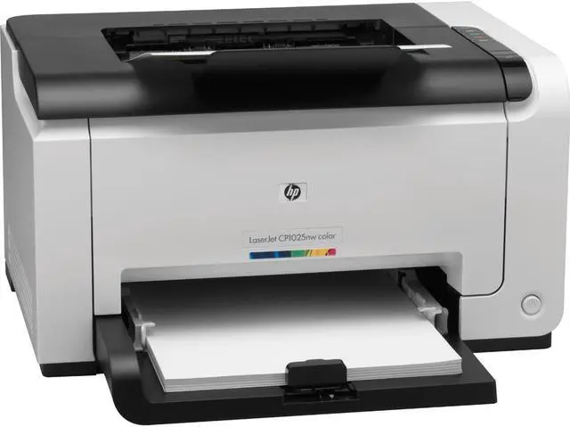 Main image of HP LaserJet Pro CP1025NW Laser Printer - Color - 600 x 600 dpi Print - Plain Paper Print - Desktop