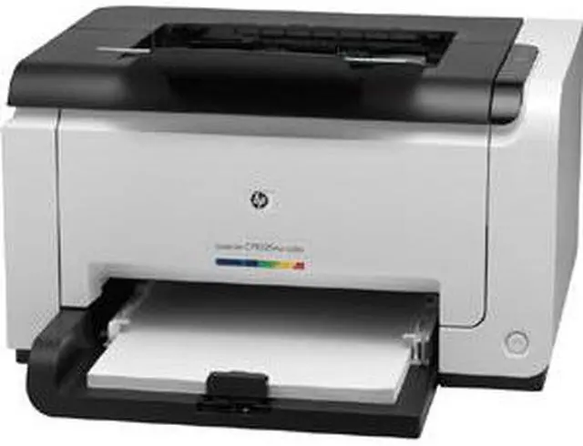 Alt view image 3 of 5 - HP LaserJet Pro CP1025NW Laser Printer - Color - 600 x 600 dpi Print - Plain Paper Print - Desktop