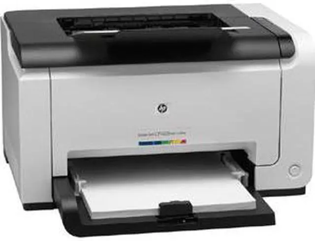 Alt view image 4 of 5 - HP LaserJet Pro CP1025NW Laser Printer - Color - 600 x 600 dpi Print - Plain Paper Print - Desktop