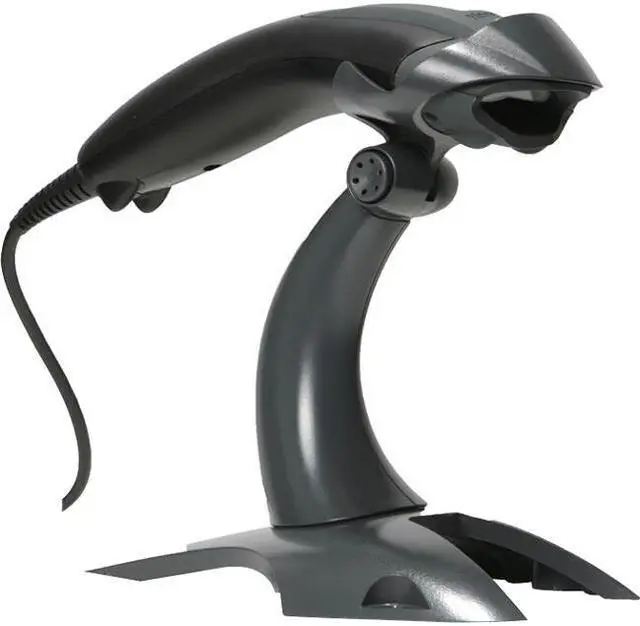 Main image of Honeywell Voyager 1400g Wired General Duty Laser Barcode Scanner, Omni-directional, 1D, PDF, 2D, RS232/USB/KBW/IBM, Black, USB Kit w/ Stand - 1400G2D-2USB-1