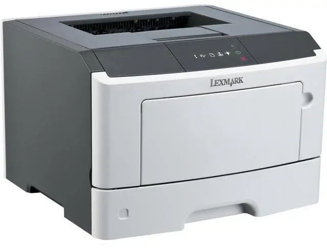 Alt view image 4 of 6 - Lexmark - 35S3684 - Lexmark MS310D Laser Printer - Monochrome - 1200 x 1200 dpi Print - Plain Paper Print - Desktop - 35