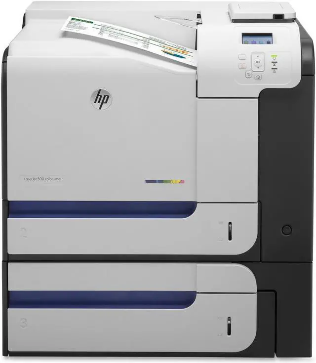 Main image of HP LaserJet 500 M551XH Laser Printer - Color - 1200 x 1200 dpi Print - Plain Paper Print - Desktop