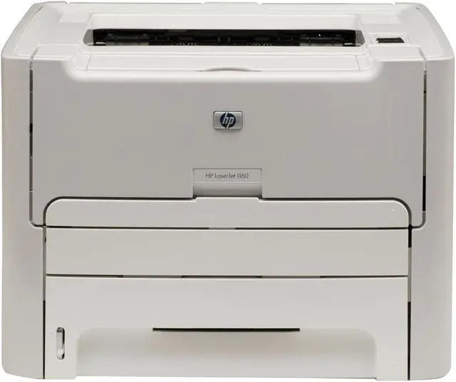 Main image of HP LaserJet 1160 Laser Printer - Monochrome - 600 x 600 dpi Print - Plain Paper Print - Desktop