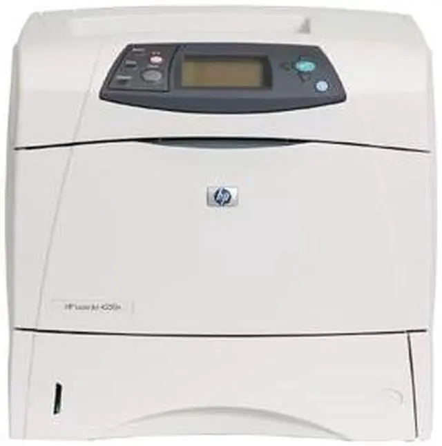 Alt view image 2 of 4 - HP LaserJet 4350n Laser Printer - Monochrome - 1200 x 1200 dpi Print - Plain Paper Print - Desktop