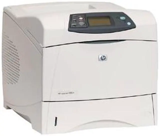 Alt view image 4 of 4 - HP LaserJet 4350n Laser Printer - Monochrome - 1200 x 1200 dpi Print - Plain Paper Print - Desktop
