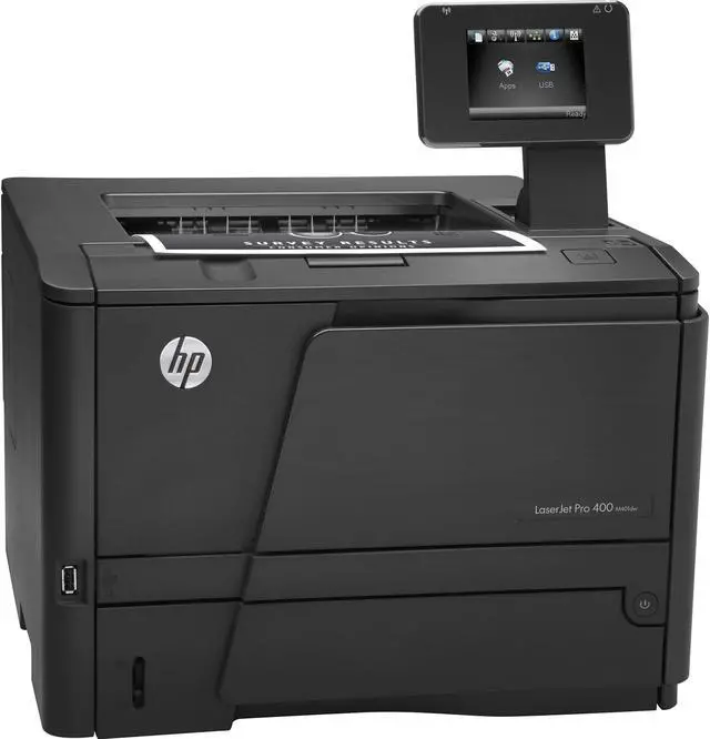 Alt view image 5 of 6 - HP LaserJet Pro 400 M401DW Laser Printer - Monochrome - 1200 x 1200 dpi Print - Plain Paper Print - Desktop