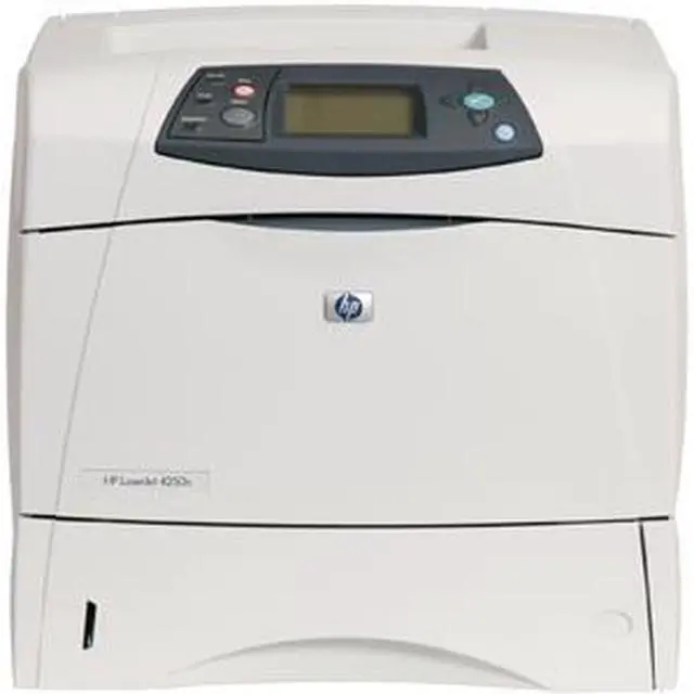 Alt view image 2 of 4 - HP LaserJet 4250N Laser Printer - Monochrome - 1200 x 1200 dpi Print - Plain Paper Print - Desktop