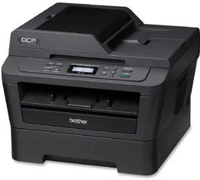 Alt view image 3 of 4 - Brother DCP-7065DN Laser Multifunction Printer - Monochrome - Plain Paper Print - Desktop