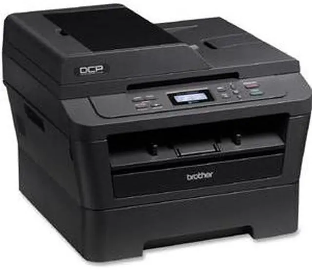 Alt view image 4 of 4 - Brother DCP-7065DN Laser Multifunction Printer - Monochrome - Plain Paper Print - Desktop
