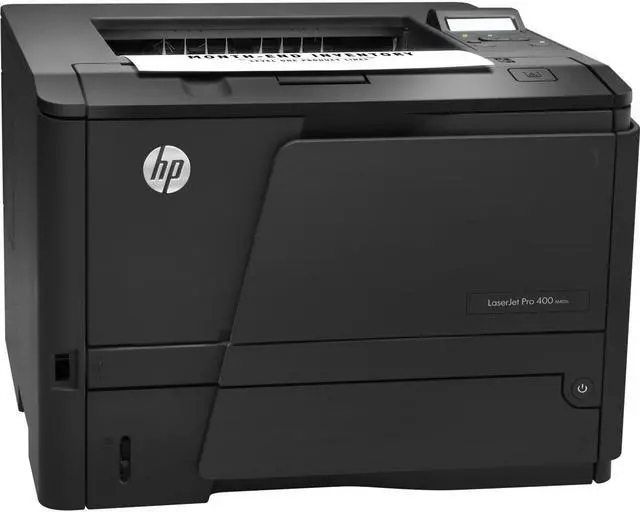 Main image of HP LaserJet Pro 400 M401N Laser Printer - Monochrome - 1200 x 1200 dpi Print - Plain Paper Print - Desktop