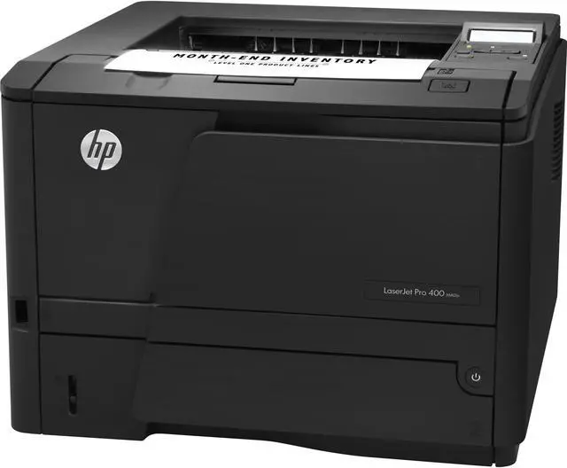 Alt view image 3 of 4 - HP LaserJet Pro 400 M401N Laser Printer - Monochrome - 1200 x 1200 dpi Print - Plain Paper Print - Desktop