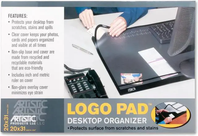Alt view image 2 of 4 - Artistic Logo Pad 41200 Desktop Organizer Rubber, Plastic - Black
