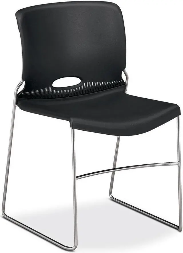 Alt view image 3 of 5 - HON Olson High-Density Stacking Chair Lava HON4041LA
