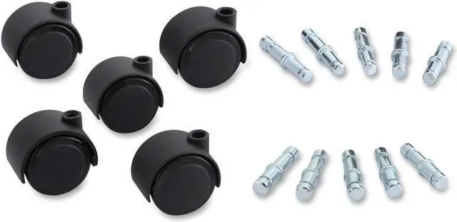 Alt view image 2 of 2 - Lorell Soft Wheel Deluxe Casters Set