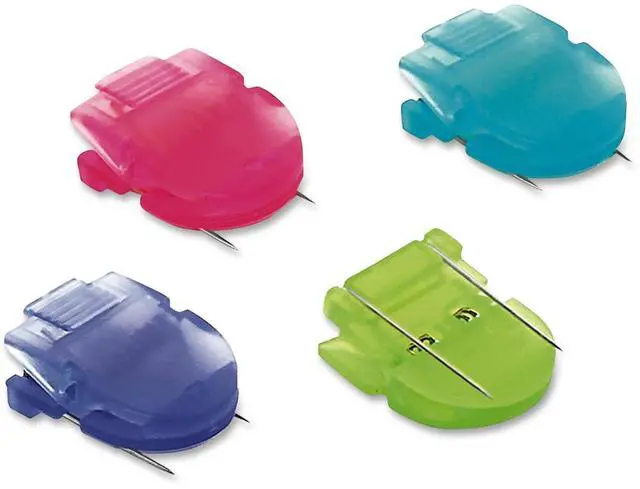Alt view image 2 of 3 - Advantus Brightly Colored Panel Wall Clips