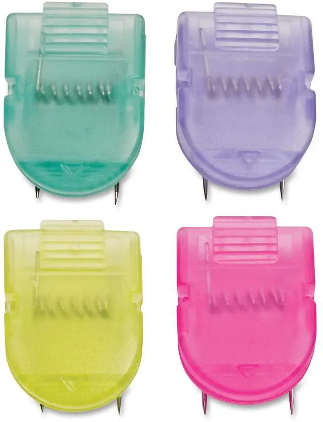 Alt view image 3 of 3 - Advantus Brightly Colored Panel Wall Clips