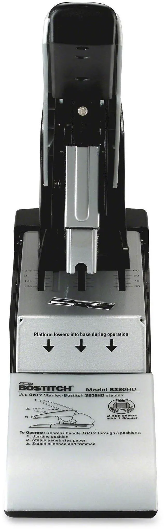 Alt view image 2 of 5 - Bostitch Auto 180 Xtreme Duty Automatic Stapler