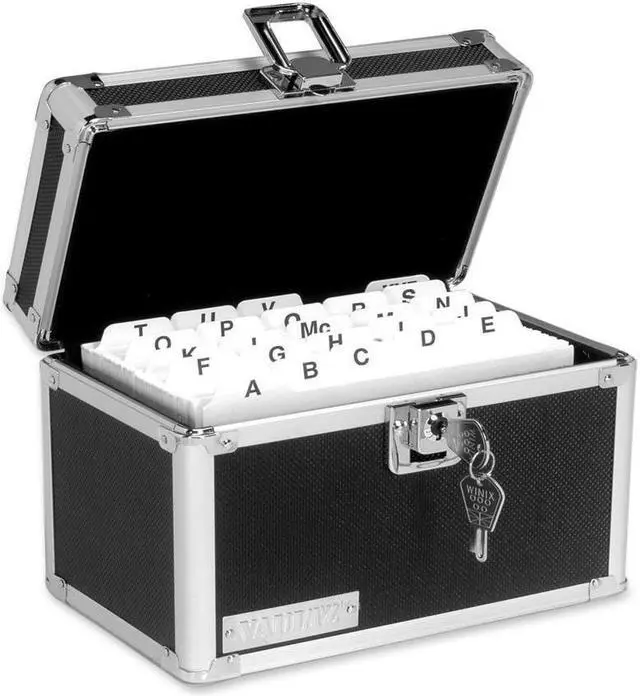 Main image of IdeaStream Sturdy Locking Card Files