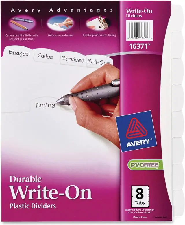 Main image of Avery Durable Write-On Divider Sets