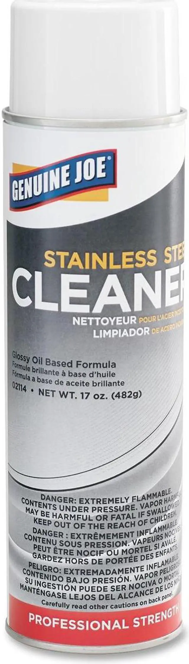 Main image of Genuine Joe Stainless Steel Cleaner