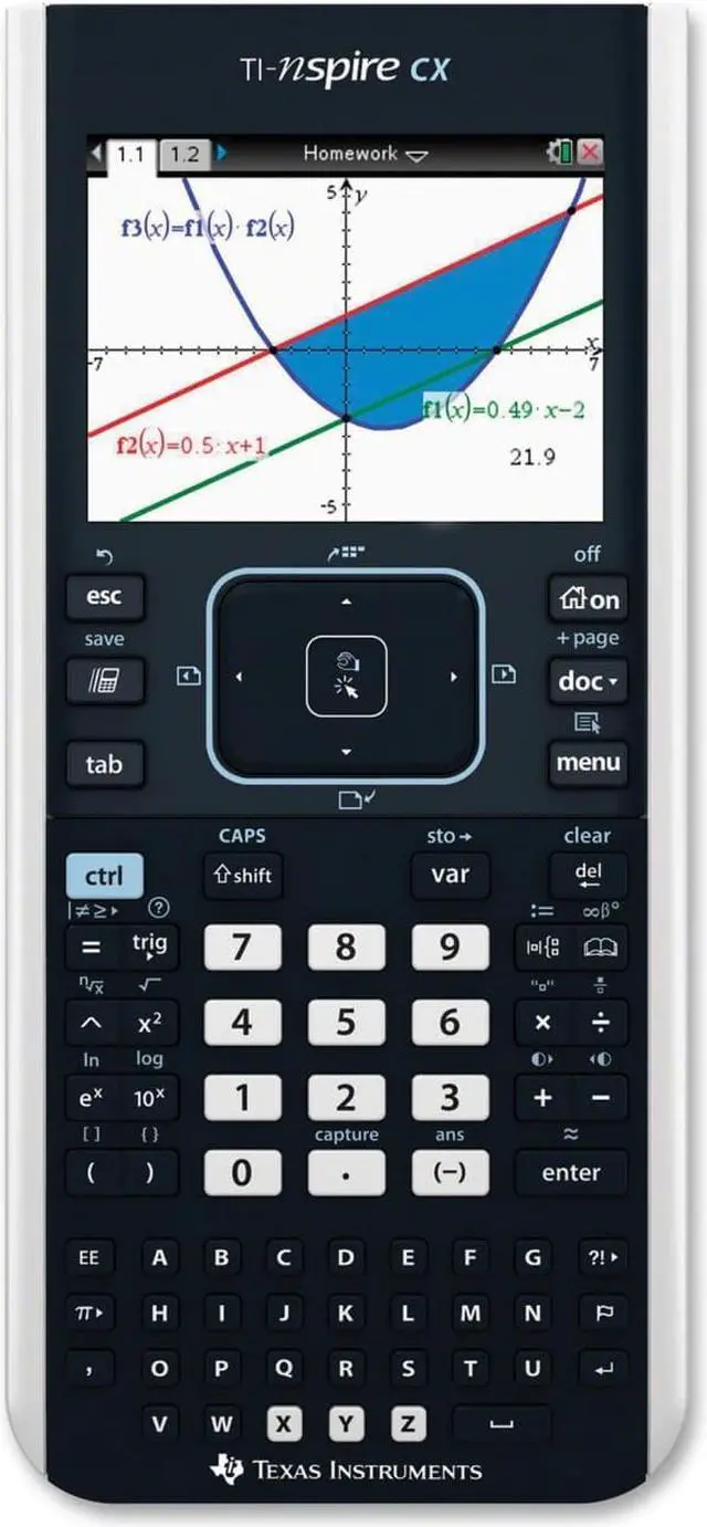 Alt view image 4 of 6 - TI-Nspire CX Handheld Graphing Calculator with Full-Color Display
