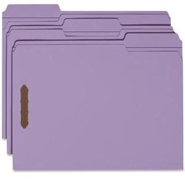 Main image of Smead Colored Top-Tab Fastener File Folders