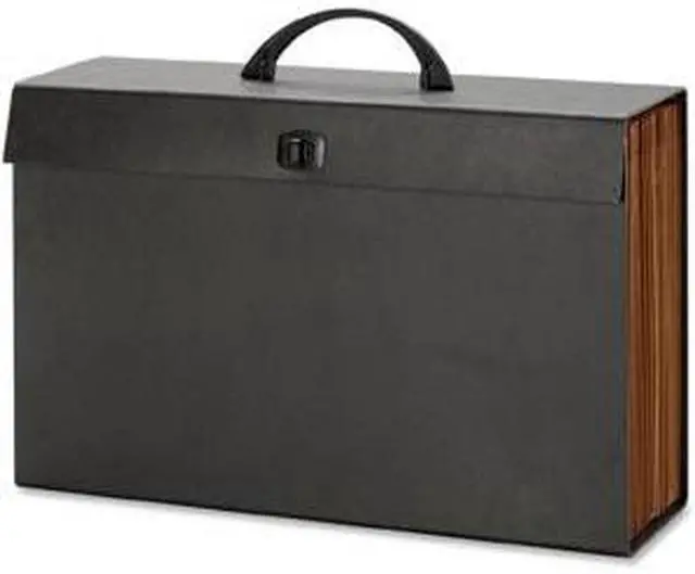 Alt view image 4 of 10 - Smead Expanding File Case A -Z 19 Pockets 10"x15" Black 70804