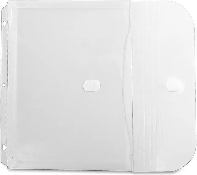 Main image of C-Line Products Binder Pocket, Side Loading, Clear, 5/PK