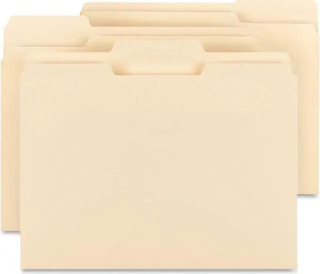 Main image of Smead 1/3 Single-ply Tab File Folders