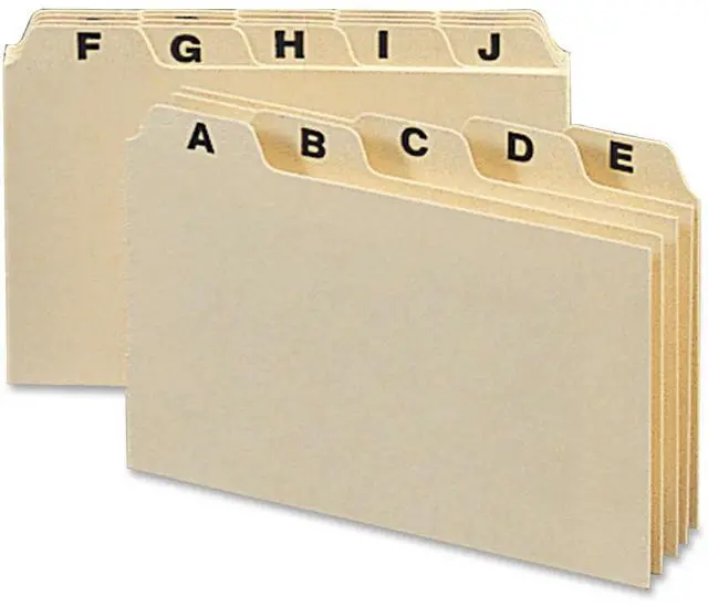 Main image of Smead Card Guide 55076