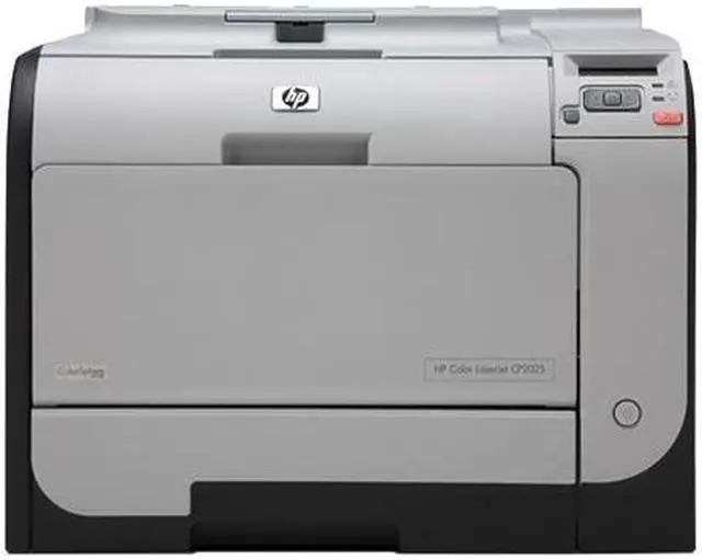 Alt view image 10 of 10 - HP Color LaserJet CP2025x CB496A Workgroup Up to 21 ppm 600 x 600 dpi Color Print Quality Color Ethernet (RJ-45) / USB Laser Printer