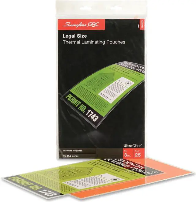 Main image of Swingline GBC UltraClear Thermal Laminating Pouches