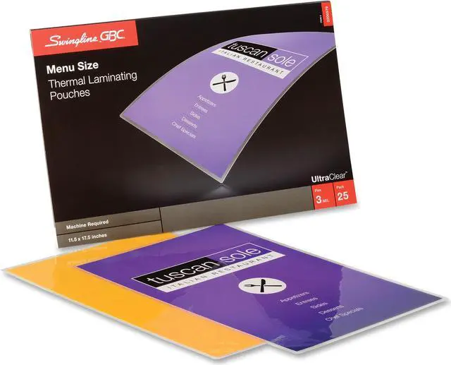 Alt view image 3 of 6 - Swingline GBC UltraClear Thermal Laminating Pouches