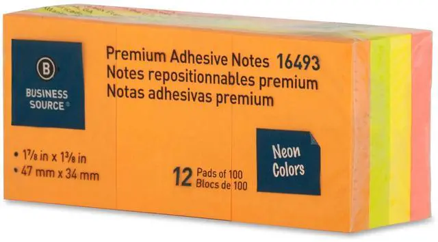 Alt view image 3 of 4 - Bus. Source Premium Repostionable Adhesive Notes