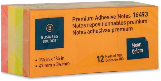 Alt view image 4 of 4 - Bus. Source Premium Repostionable Adhesive Notes