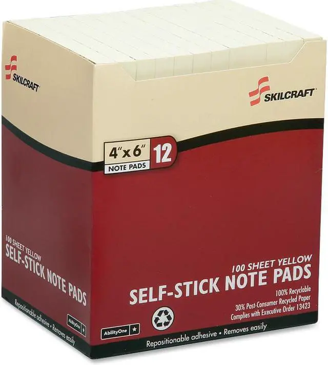 Main image of SKILCRAFT Self-Stick Note Pad