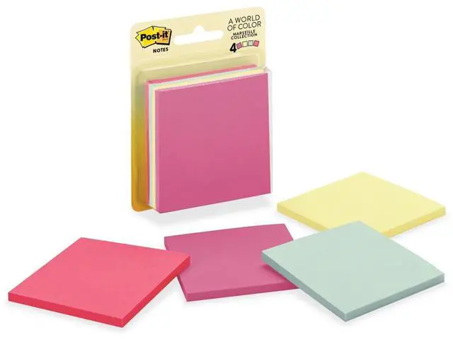 Alt view image 2 of 2 - 3M Post-it Marseille Coll Self-adhesive Notes