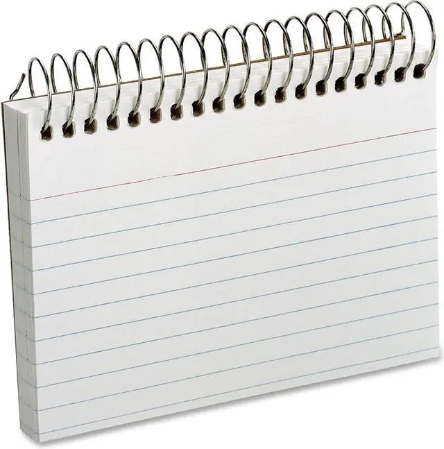 Main image of Oxford Spiral Bound Ruled Index Cards