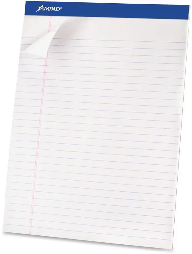 Alt view image 2 of 2 - Tops Ampad Basic Perforated Writing Pads