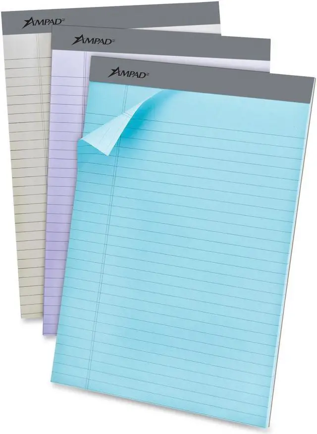 Alt view image 2 of 2 - Tops Pastel Legal-ruled Perforated Pads