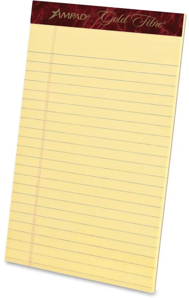 Alt view image 2 of 2 - Tops Gold Fibre Premium Jr. Legal Writing Pads