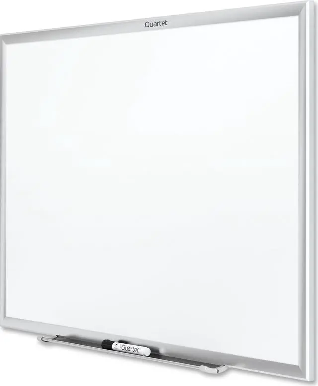Alt view image 5 of 20 - Quartet Classic Series Melamine Whiteboard 36 x 24 Silver Aluminum Frame S533