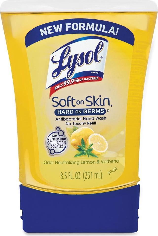Alt view image 2 of 8 - LYSOL No-Touch Hand Soap Refill 8.5oz Lemon & Verbena Scent 00379
