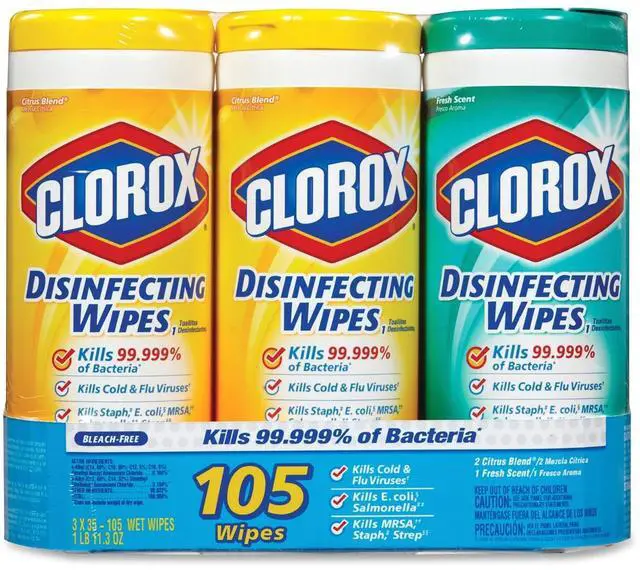 Alt view image 2 of 2 - Clorox Premoistened Disinfecting Wipes