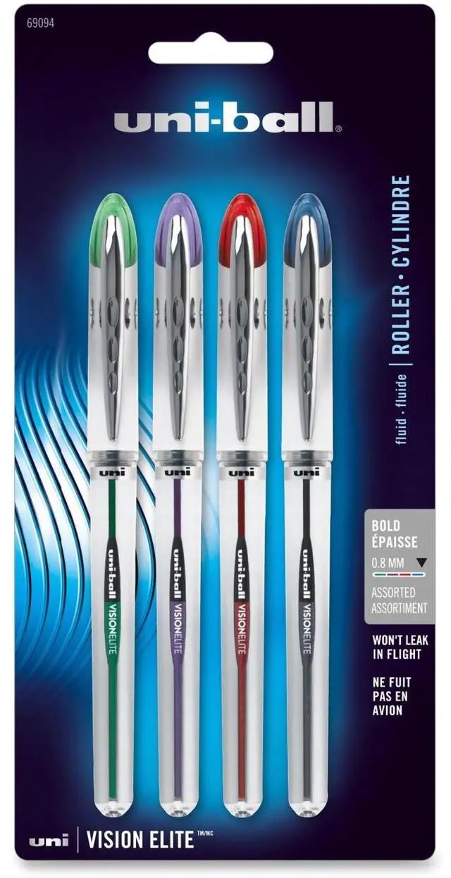 Alt view image 3 of 3 - Sanford Uni-Ball Vision Elite Rollerball Pens