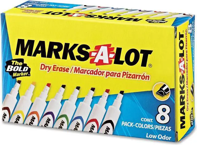 Alt view image 3 of 4 - Avery Marks-A-Lot Dry-erase Whiteboard Markers