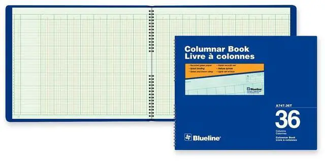 Main image of Blueline 747 Series Columnar Book