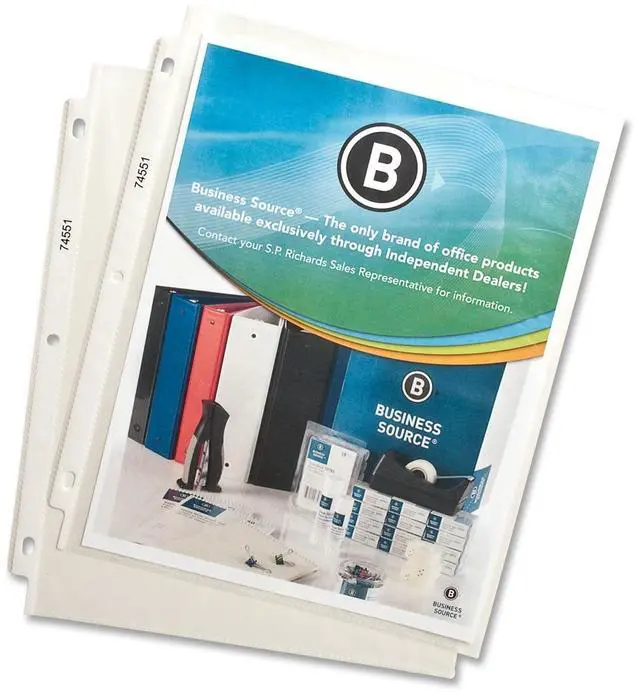 Main image of Business Source Top Loading Sheet Protector