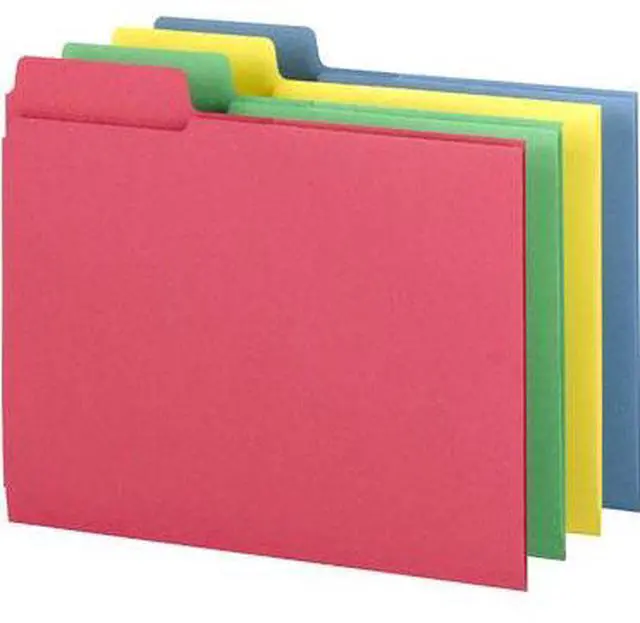 Alt view image 4 of 5 - Smead 3-in-1 Color SuperTab Section Folder