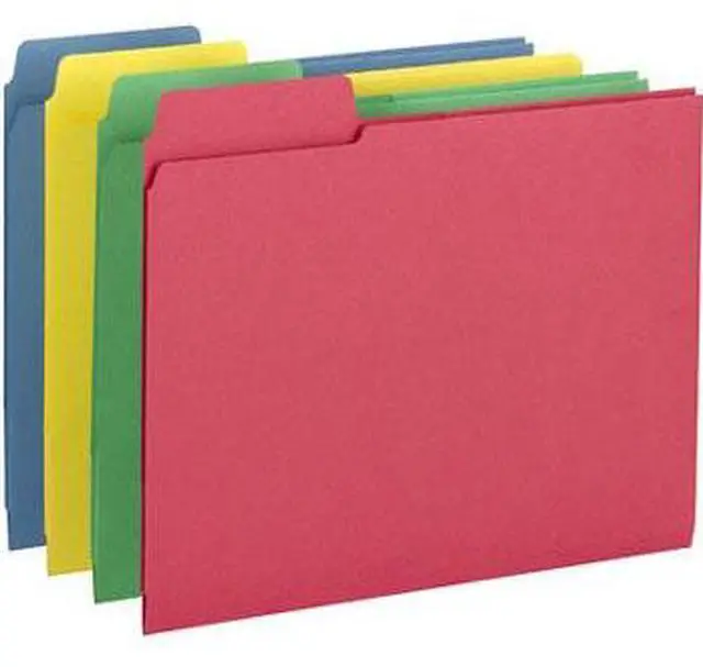 Alt view image 5 of 5 - Smead 3-in-1 Color SuperTab Section Folder